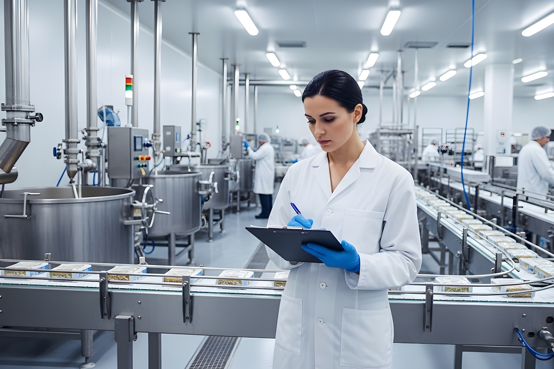 Lebensmittelproduktion Reinigung